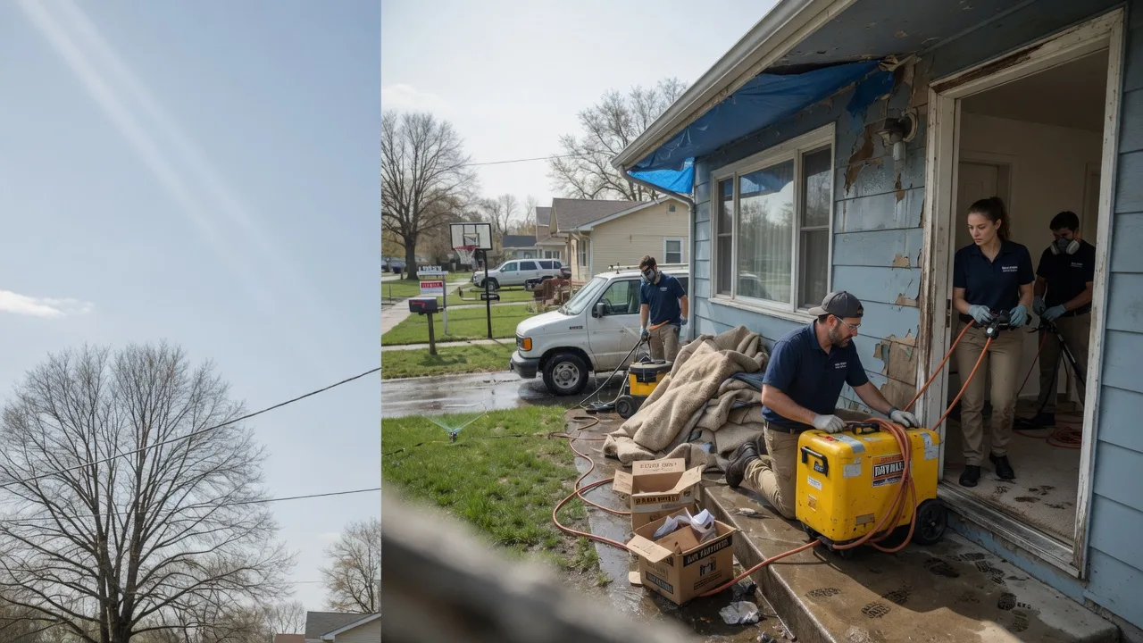 Basement Flood Cleanup in Talmage, KS near me